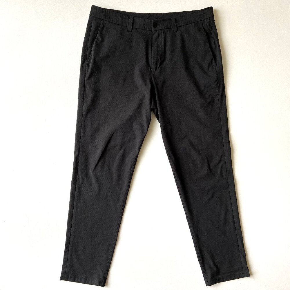 Lululemon Commission Pant Slim 32" Ventlight Mesh Black Men's Size 36